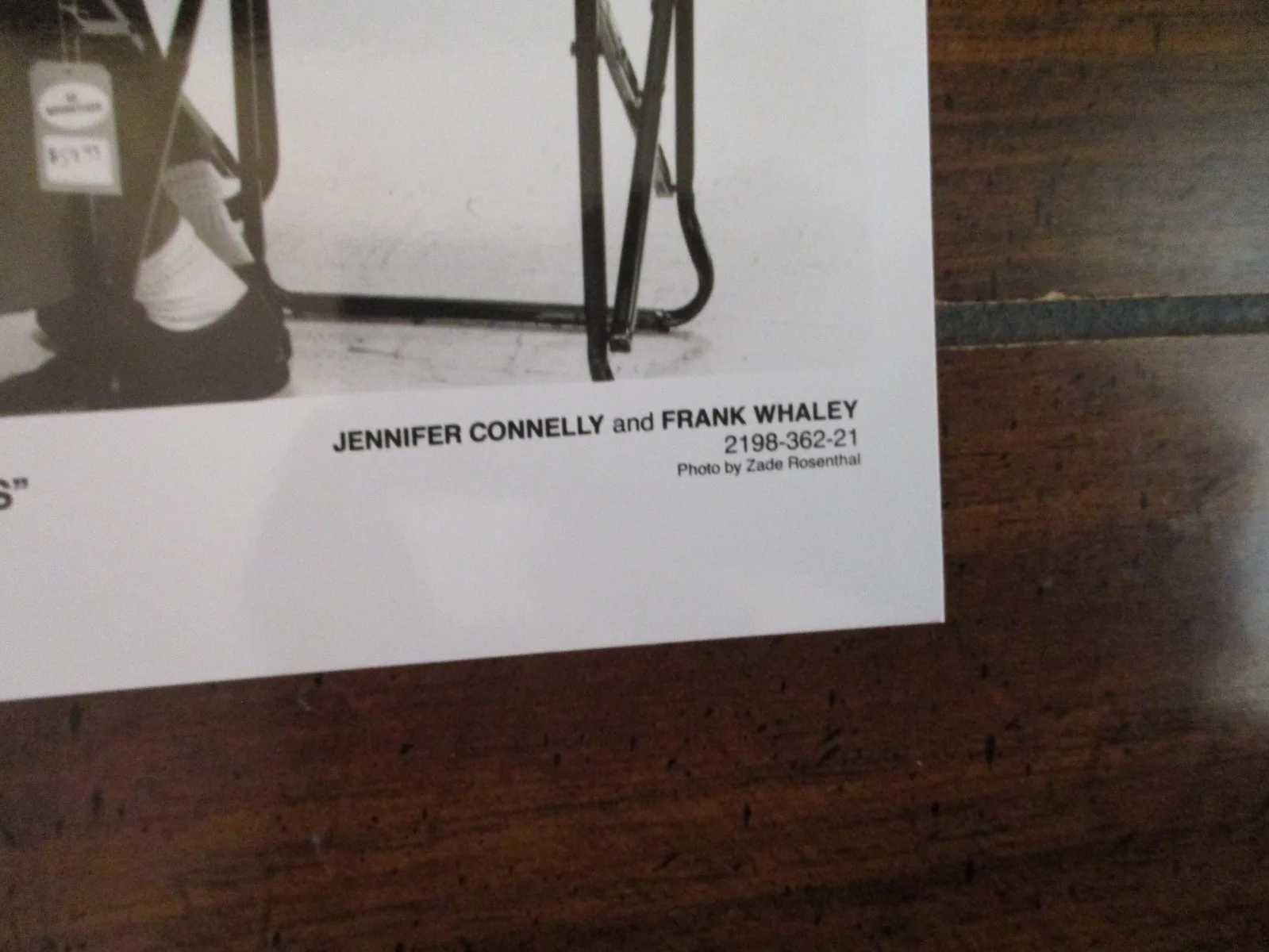 Jennifer Connelly/Frank Whaley(CAREER OPPORTUNITIES)1991 10x 8 B & W Press Photo, изображение 3