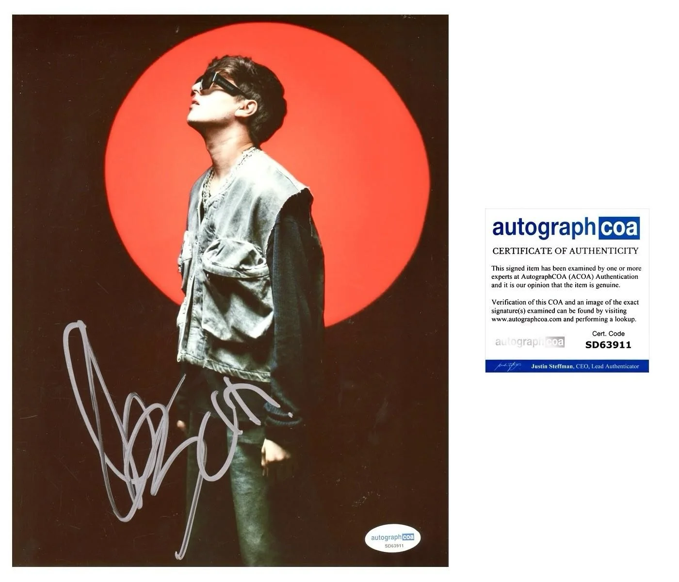 GABITO BALLESTEROS SIGNED 8X10 PHOTO CORRIDOS MEXICO - AUTOGRAPH ACOA + PROOF, изображение 2
