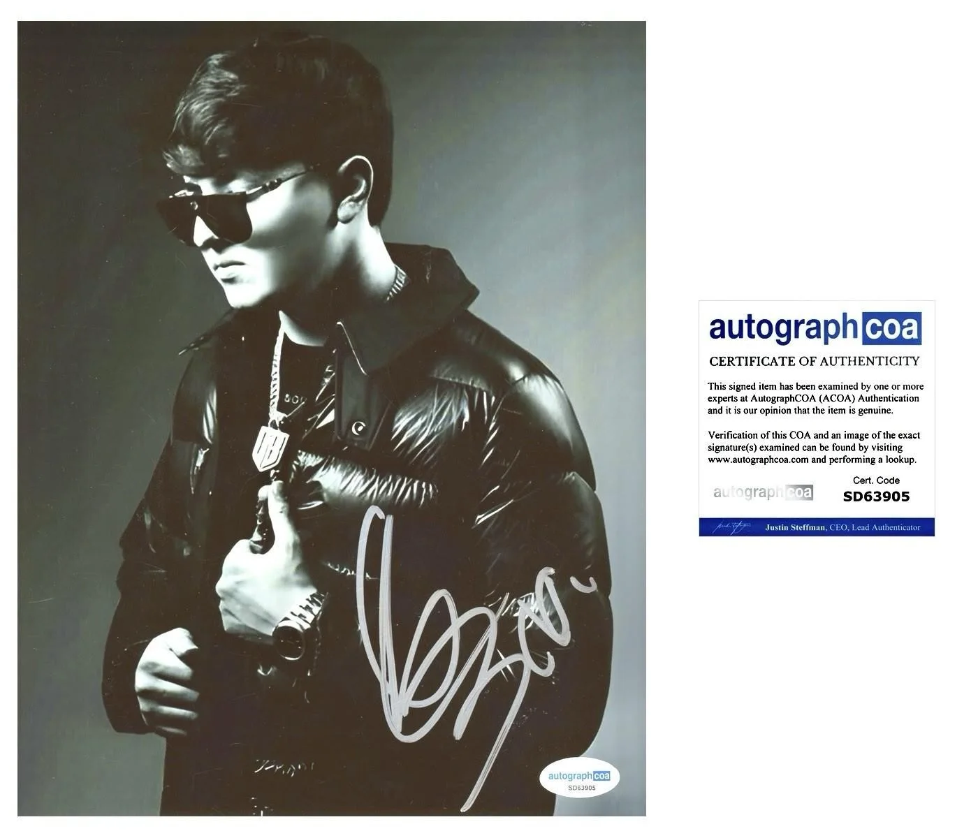 GABITO BALLESTEROS SIGNED 8X10 PHOTO CORRIDOS MEXICO - AUTOGRAPH ACOA + PROOF, image 2