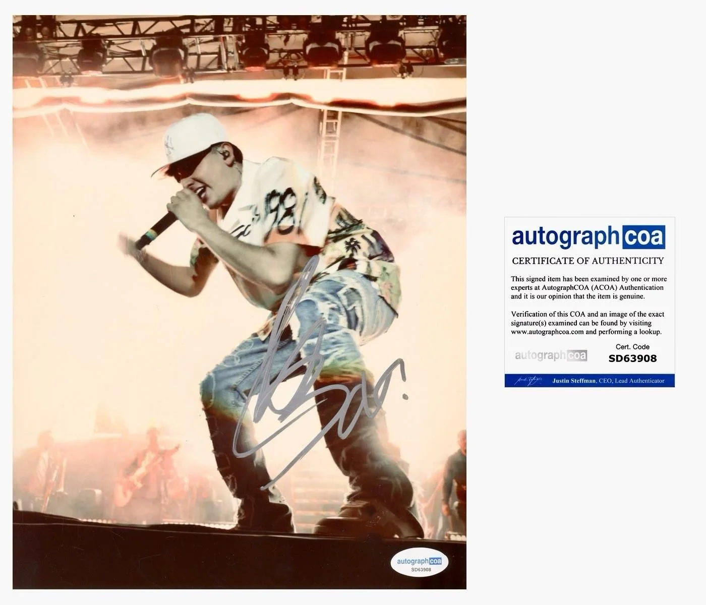 GABITO BALLESTEROS SIGNED 8X10 PHOTO CORRIDOS MEXICO - AUTOGRAPH ACOA + PROOF, изображение 2