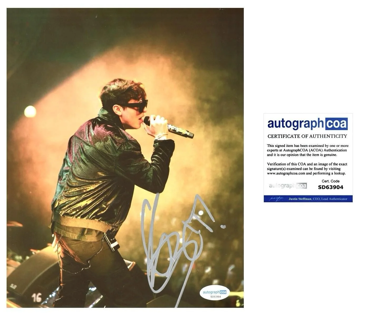 GABITO BALLESTEROS SIGNED 8X10 PHOTO CORRIDOS MEXICO - AUTOGRAPH ACOA + PROOF, изображение 2