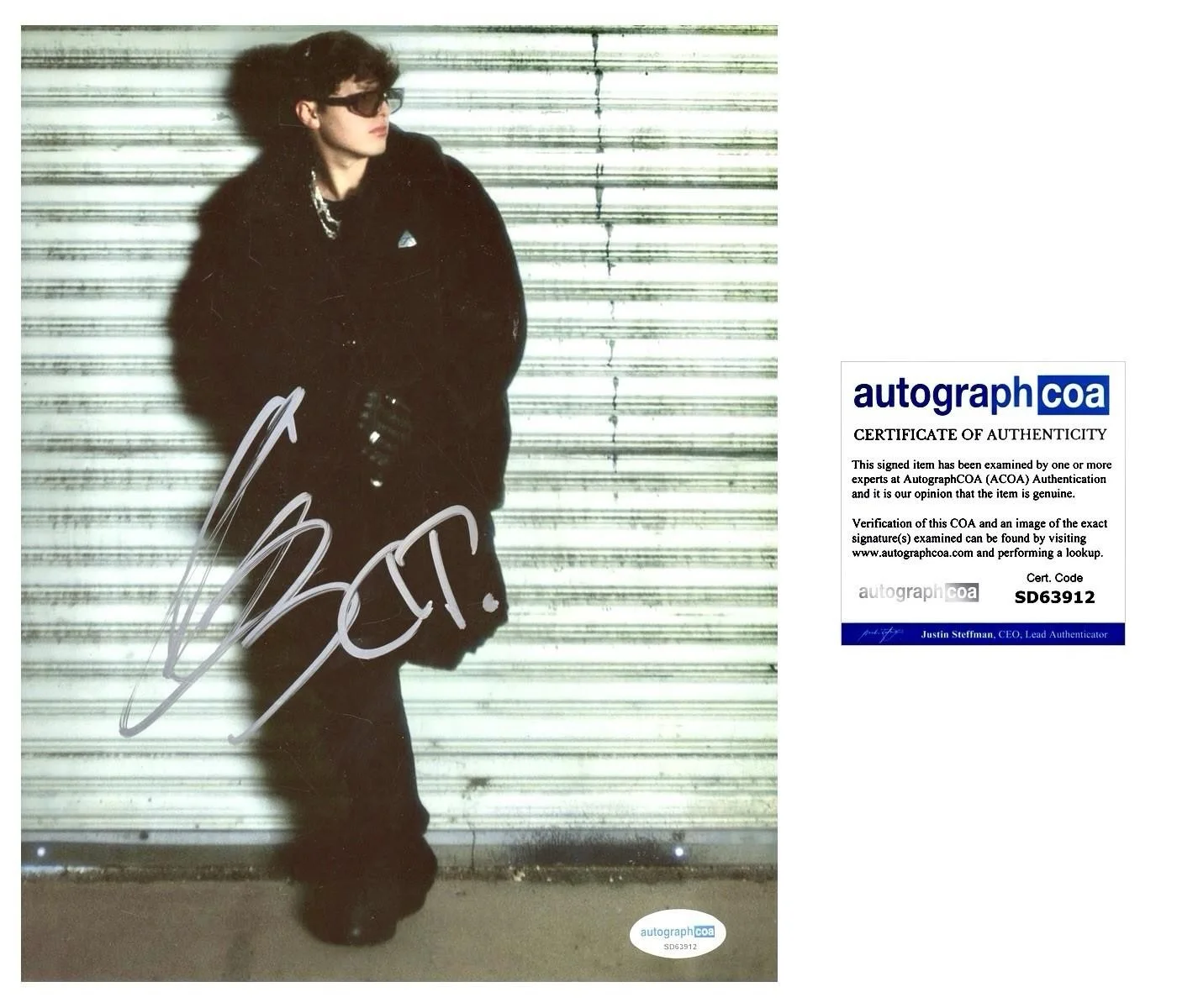 GABITO BALLESTEROS SIGNED 8X10 PHOTO CORRIDOS MEXICO - AUTOGRAPH ACOA + PROOF, image 2