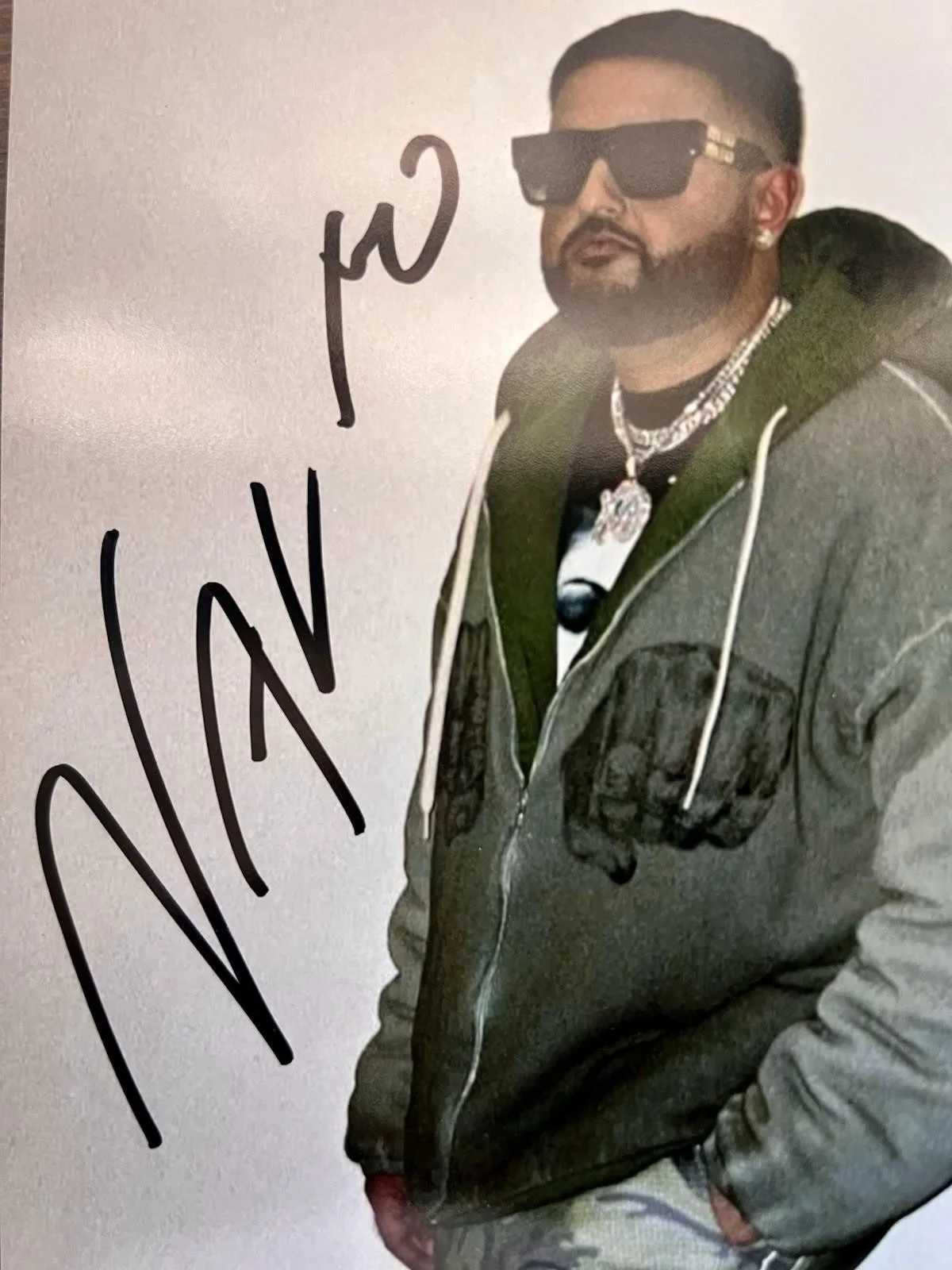 NAV SIGNED 8X10 PHOTO W/ EXACT PROOF METRO BOOMIN XO RAP AUTOGRAPH, изображение 3