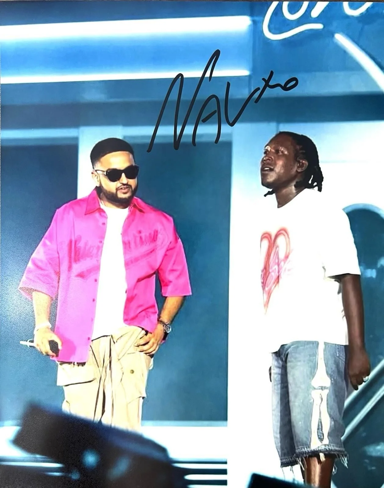 NAV SIGNED 8X10 PHOTO W/ EXACT PROOF DON TOLIVER RAP XO AUTOGRAPH, изображение 2