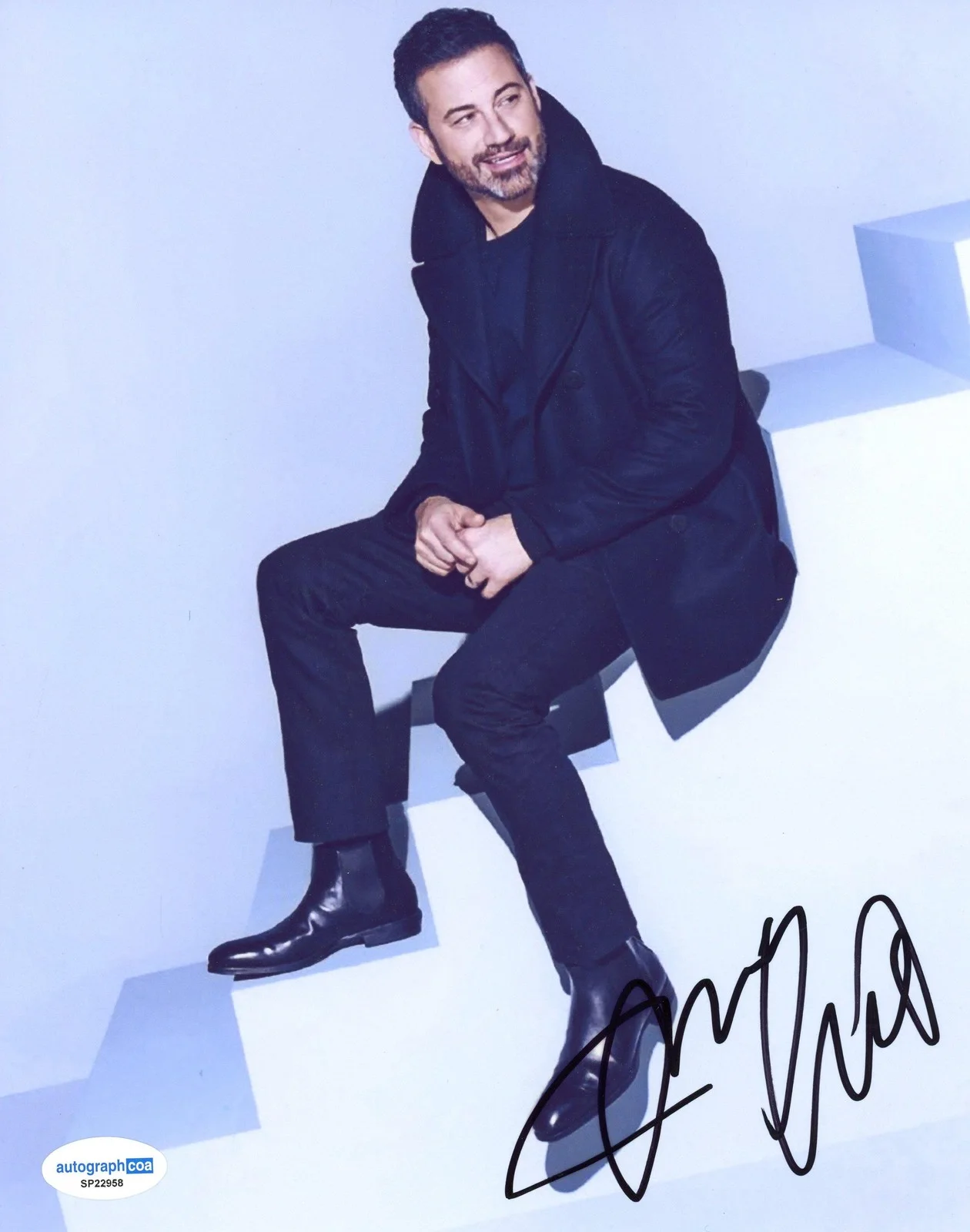 Jimmy Kimmel — Jimmy Kimmel "Jimmy Kimmel Live!" AUTOGRAPH Signed Autographed 8x10 Photo ACOA