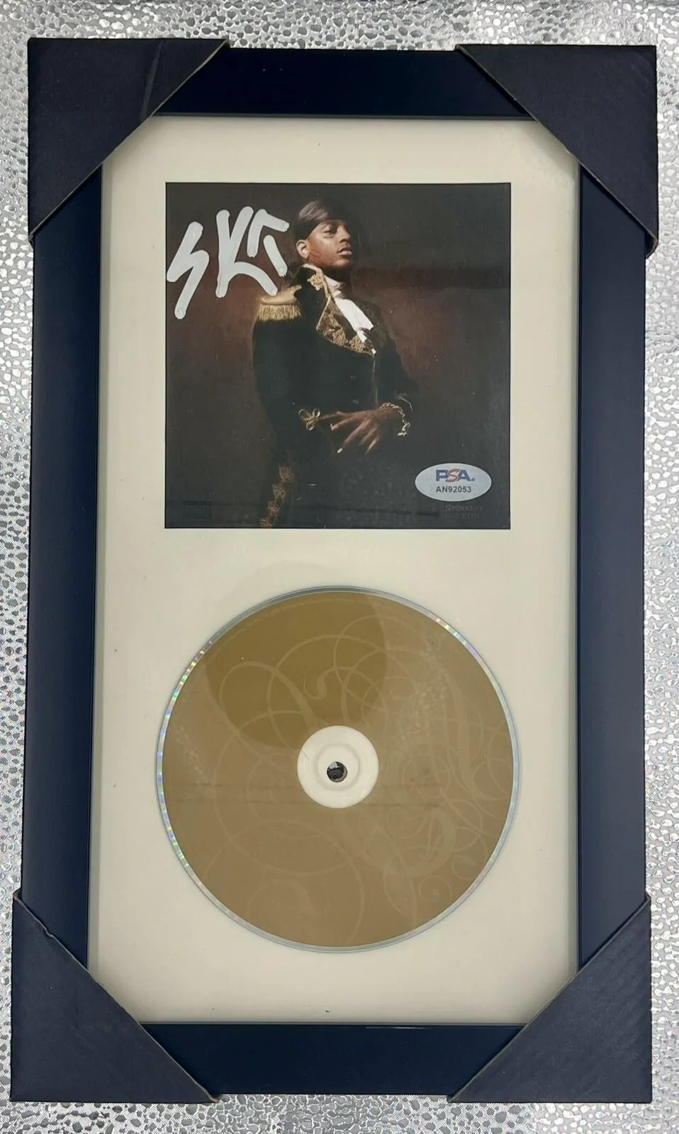 SKI MASK THE SLUMP GOD SIGNED + FRAMED “STOKELEY” CD ALBUM JUICE - PSA/DNA COA, image 4