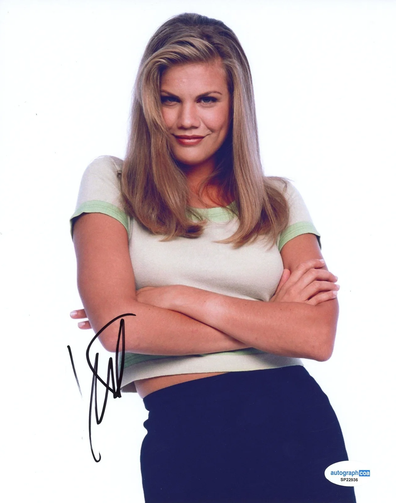 Kristen Johnston — Kristen Johnston "3rd Rock from the Sun" AUTOGRAPH Signed Sally 8x10 Photo ACOA