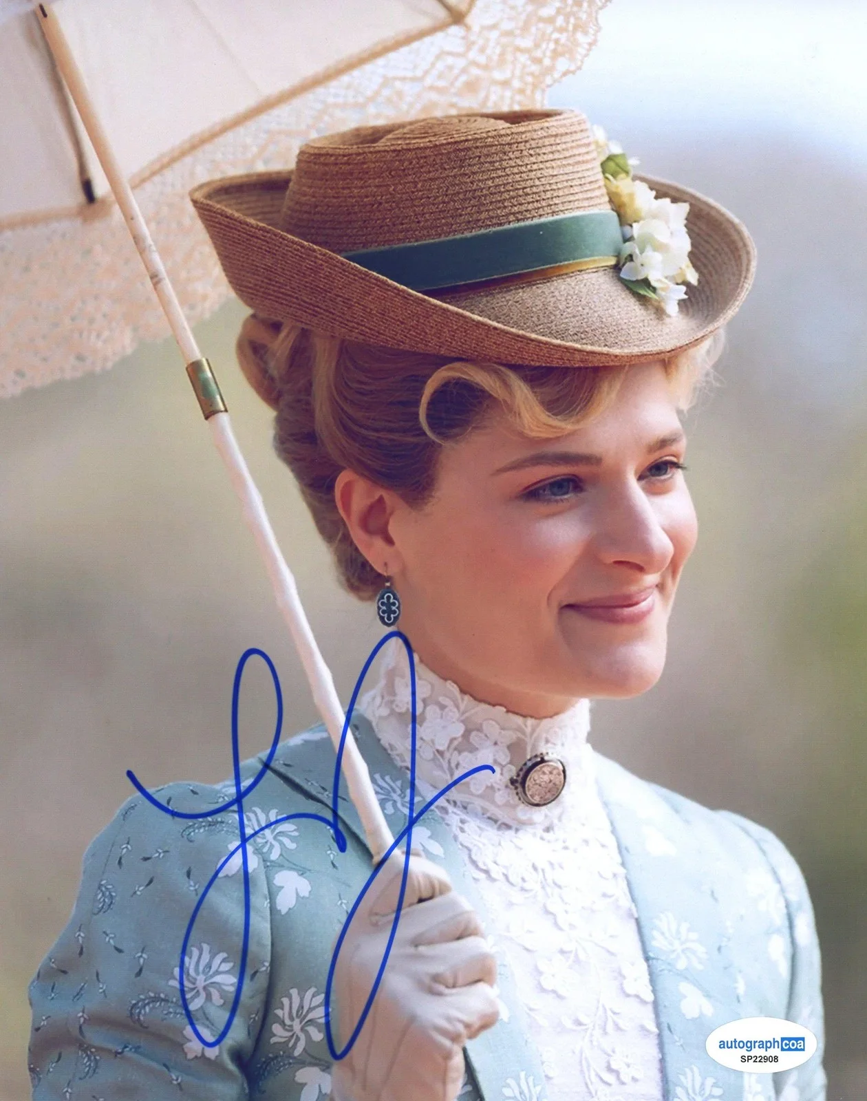Louisa Jacobson — Louisa Jacobson "The Gilded Age" AUTOGRAPH Signed 'Marian Brooke' 8x10 Photo