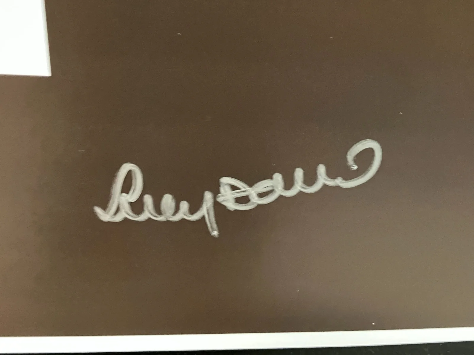 Lucy Davis — The Office "Slough Trading Estate 23 x 13.5 Signed LUCY DAVIS Photo WIZARD WORLD, изображение 2