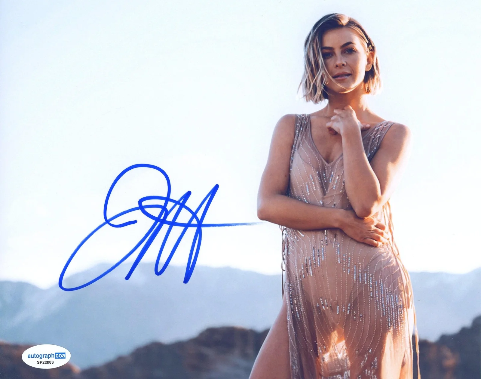 Julianne Hough — Julianne Hough "Dancing with the Stars" AUTOGRAPH Signed 8x10 Photo B ACOA