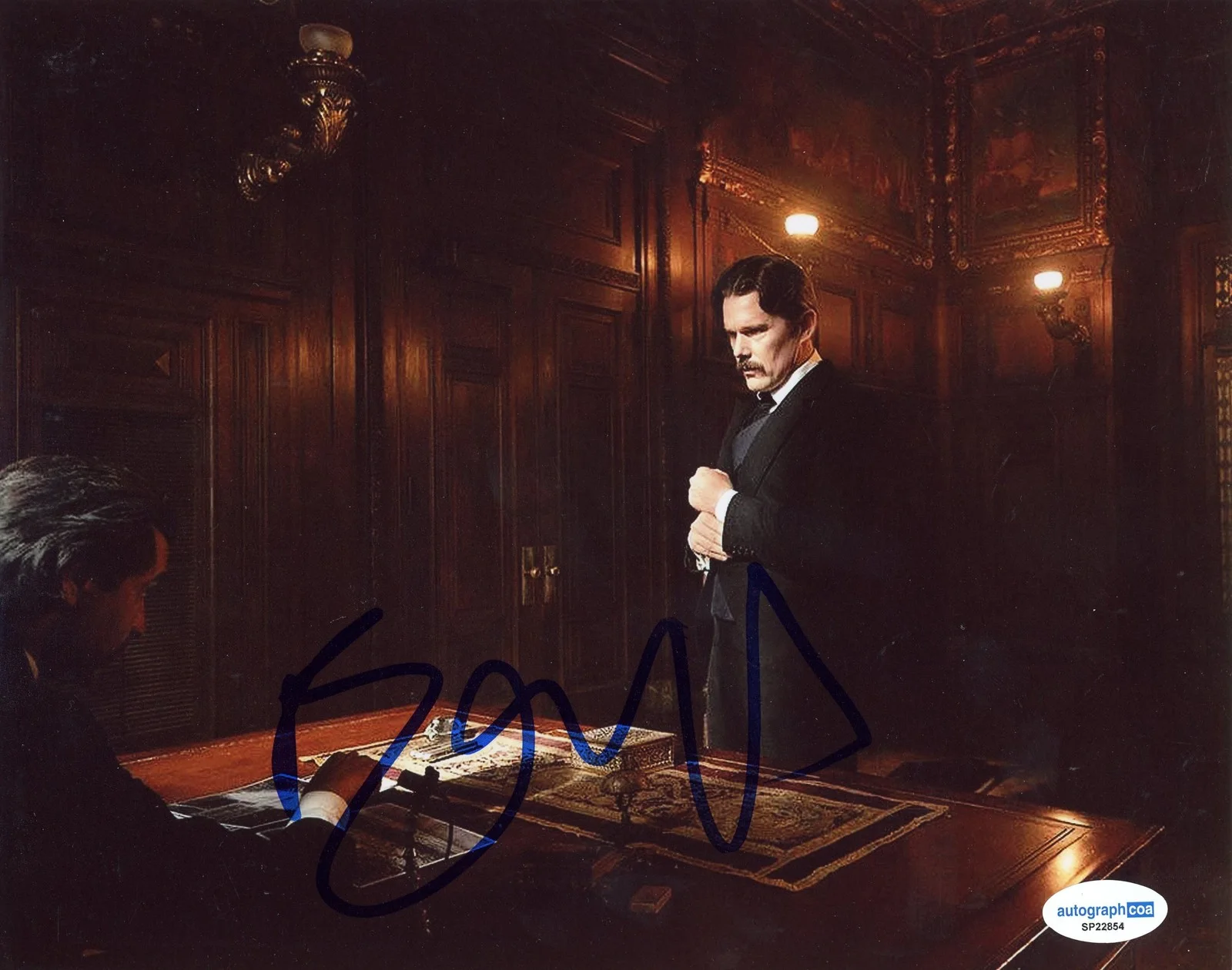 Ethan Hawke — Ethan Hawke "Tesla" AUTOGRAPH Signed Autographed 'Nikola Tesla' 8x10 Photo ACOA