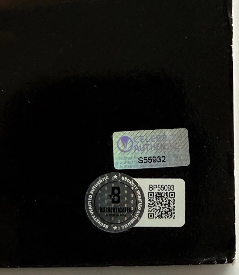 John Malkovich Nic Cage — Con Air Cast Signed Laser Disc John Malkovich And Nic Cage Beckett, изображение 2