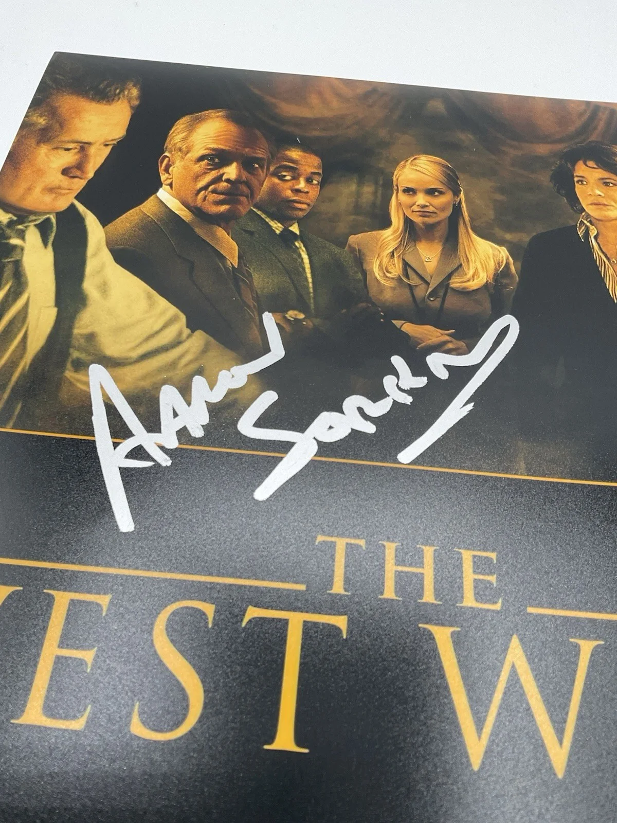 Aaron Sorkin — Aaron Sorkin signed photo The West Wing signed 12x18 West Wing 12x18 signed BAS, изображение 2