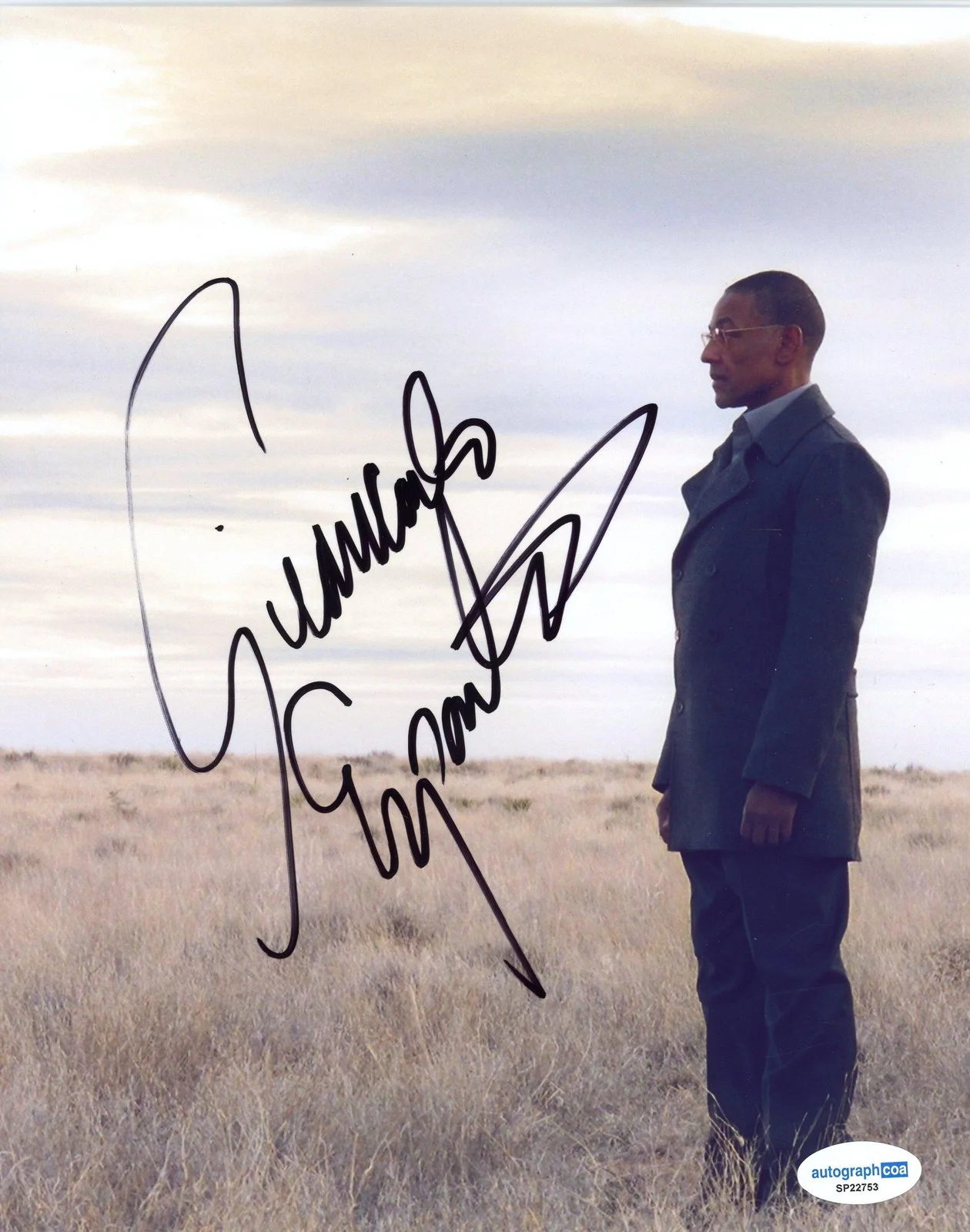 Giancarlo Esposito — Giancarlo Esposito "Breaking Bad" AUTOGRAPH Signed 'Gus Fring' 8x10 Photo ACOA