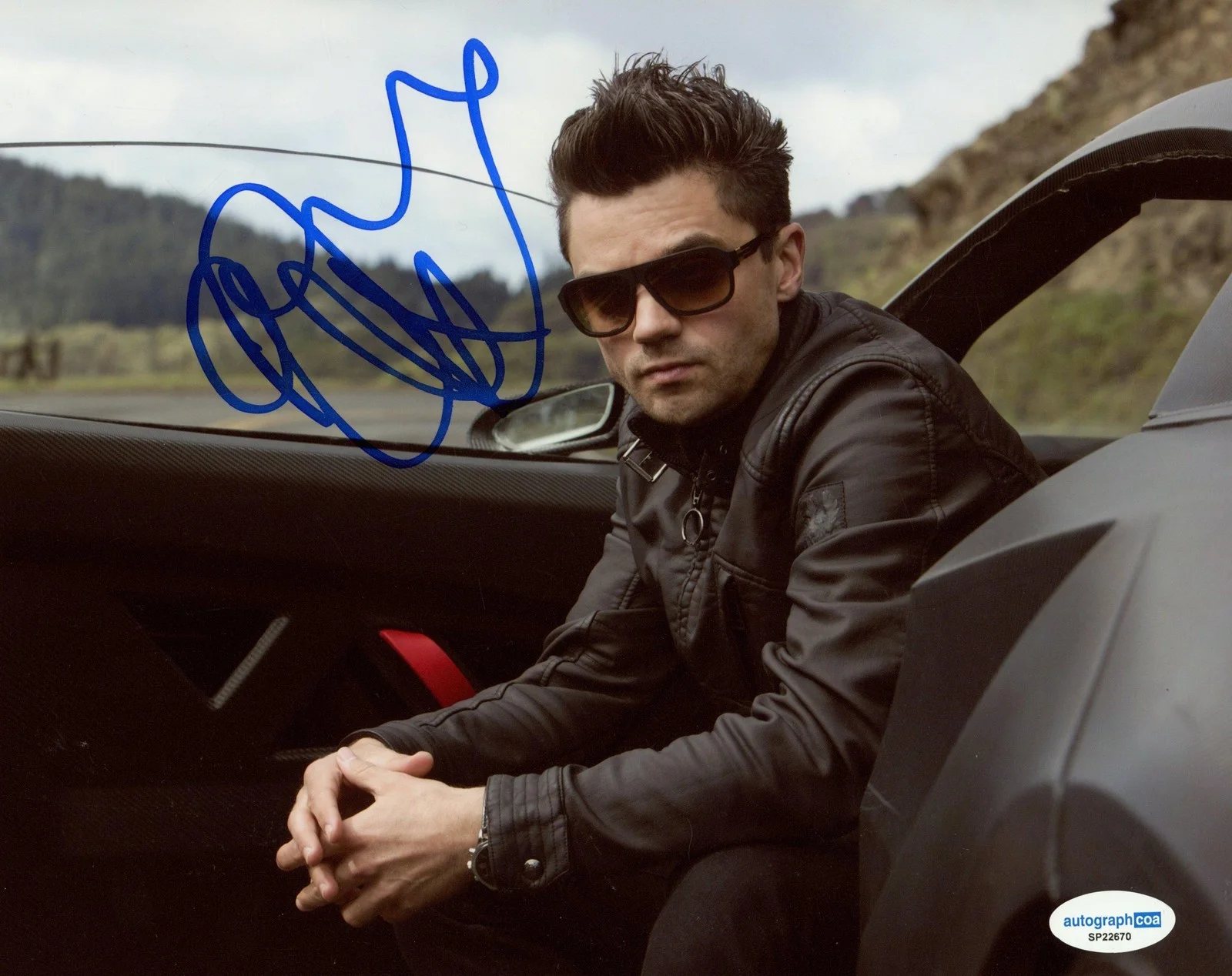 Dominic Cooper — Dominic Cooper "Need for Speed" AUTOGRAPH Signed 'Dino Brewster' 8x10 Photo ACOA