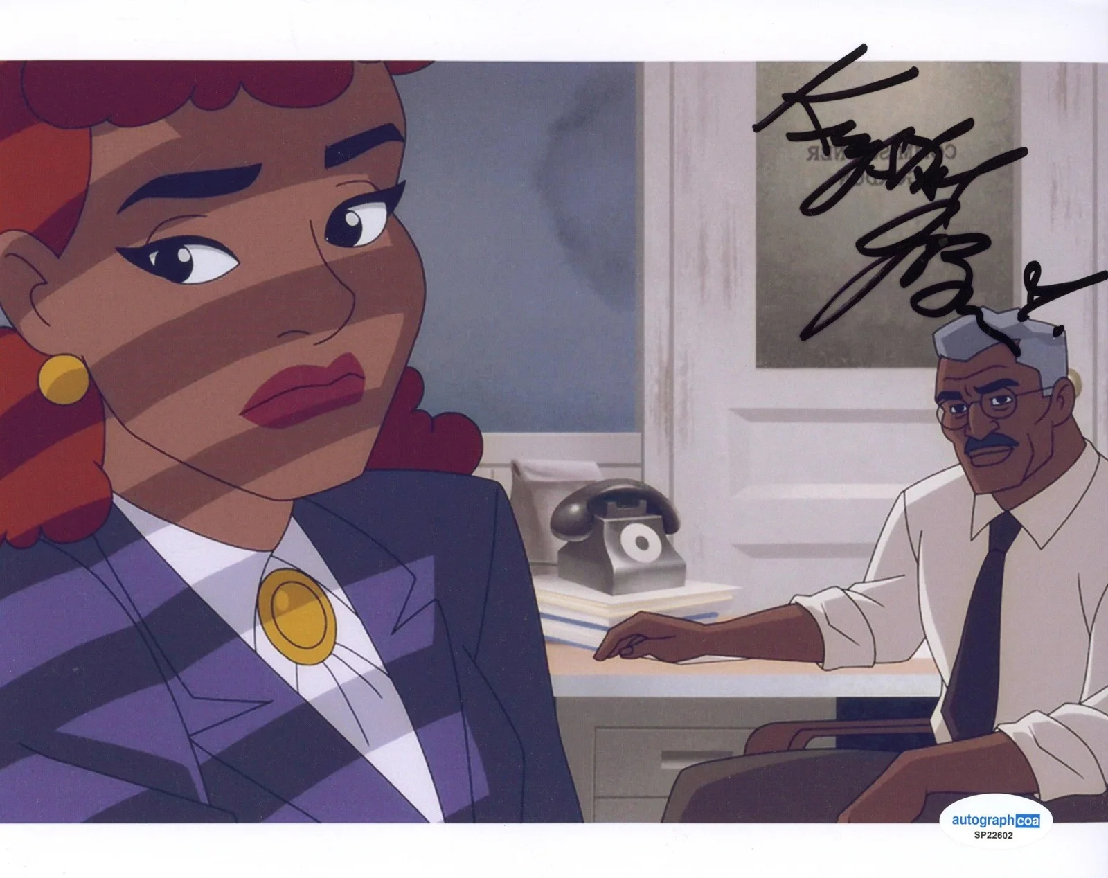 Krystal Joy Brown — Krystal Joy Brown "Batman: Caped Crusader" SIGNED 'Barbara Gordon' 8x10 Photo B