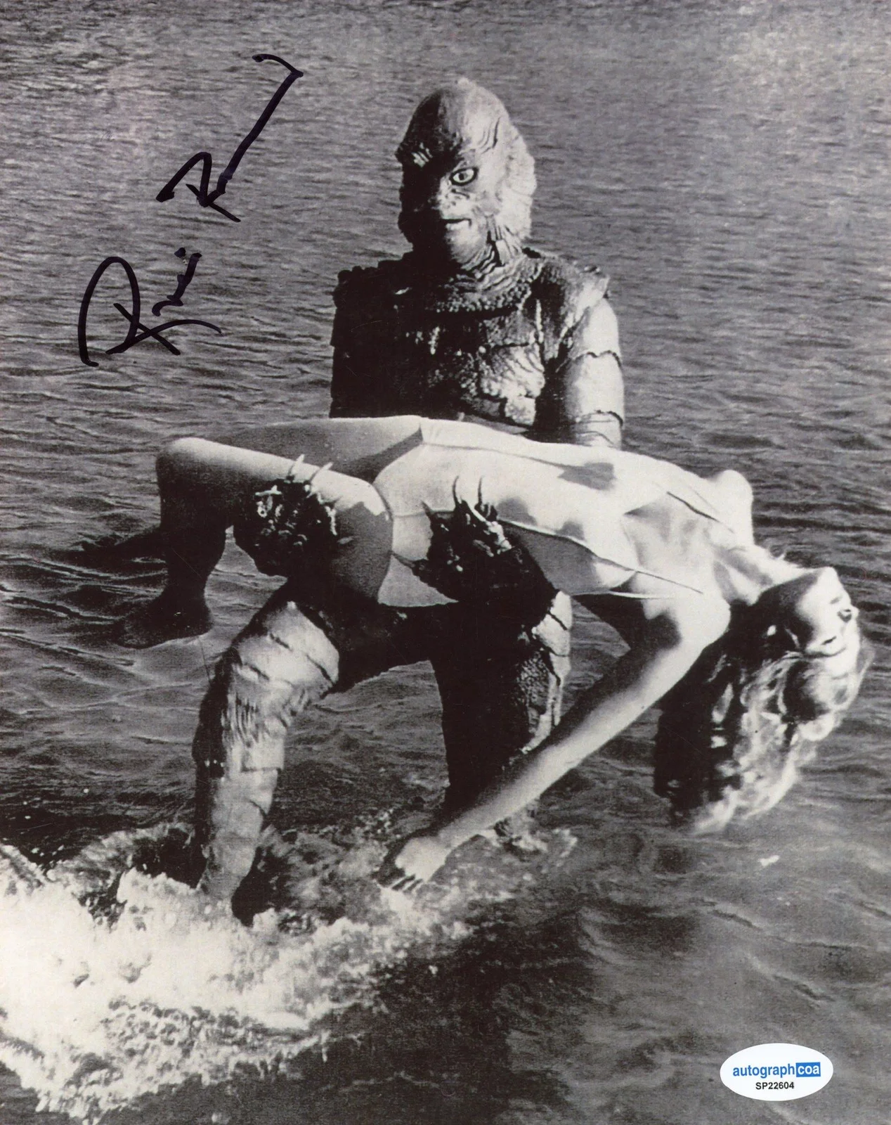 Ricou Browning — Ricou Browning "Creature from the Black Lagoon" AUTOGRAPH Signed 8x10 Photo ACOA