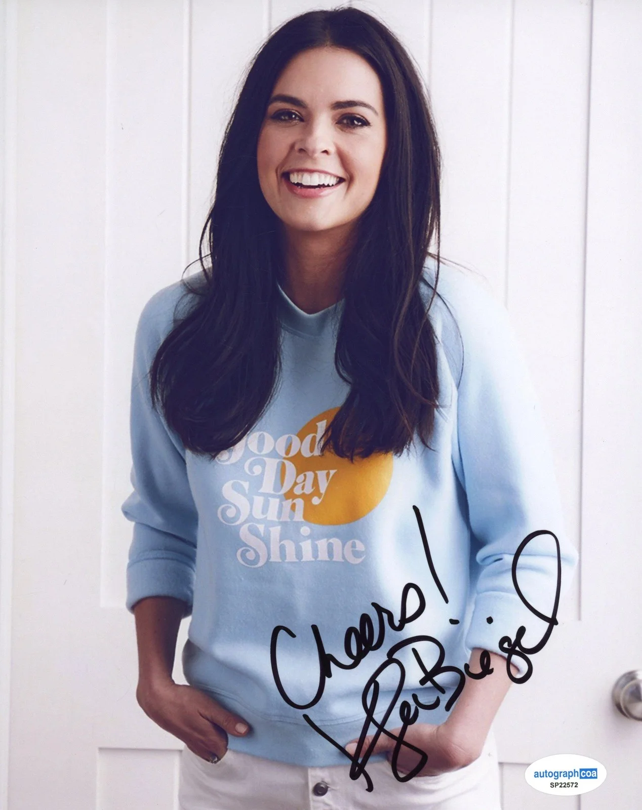 Katie Lee Biegel — Katie Lee Biegel "The Kitchen" Chef AUTOGRAPH Signed 8x10 Photo C ACOA