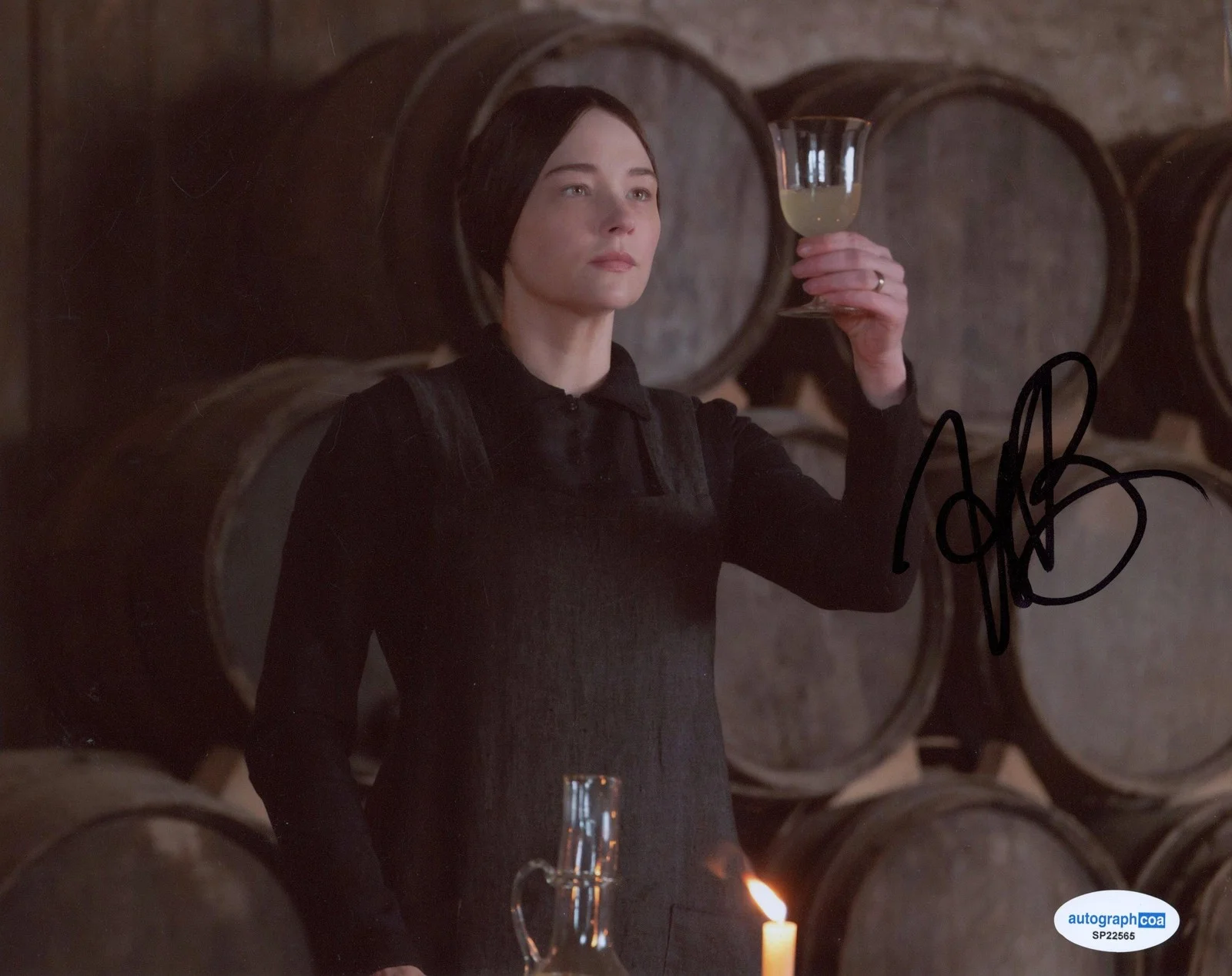 Haley Bennett — Haley Bennett "Widow Clicquot" AUTOGRAPH Signed 'Barbe-Nicole' 8x10 Photo ACOA