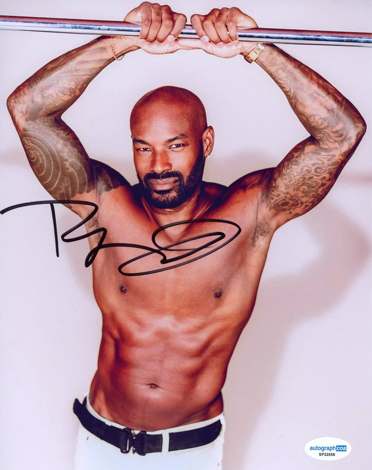 Tyson Beckford — Tyson Beckford AUTOGRAPH Signed Shirtless Model Autographed 8x10 Photo C ACOA