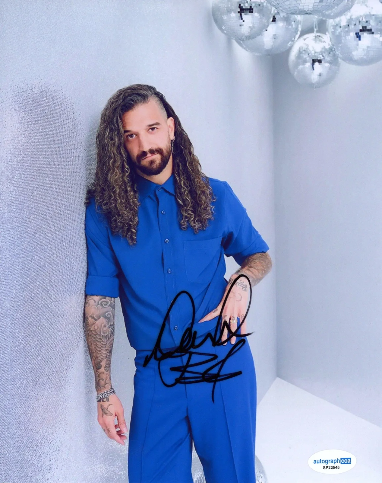 Mark Ballas — Mark Ballas "Dancing with the Stars" AUTOGRAPH Signed 8x10 Photo ACOA