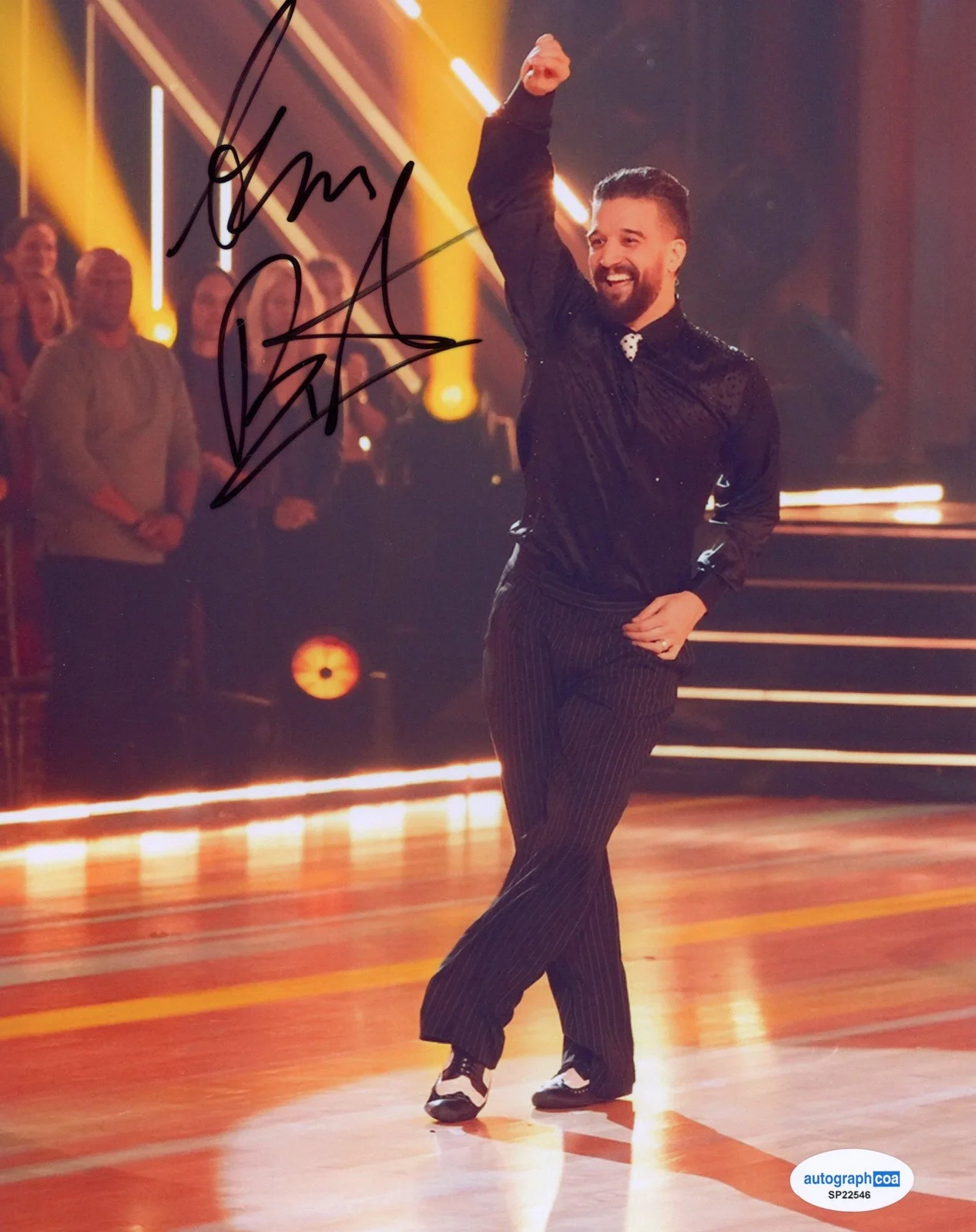 Mark Ballas — Mark Ballas "Dancing with the Stars" AUTOGRAPH Signed 8x10 Photo B ACOA