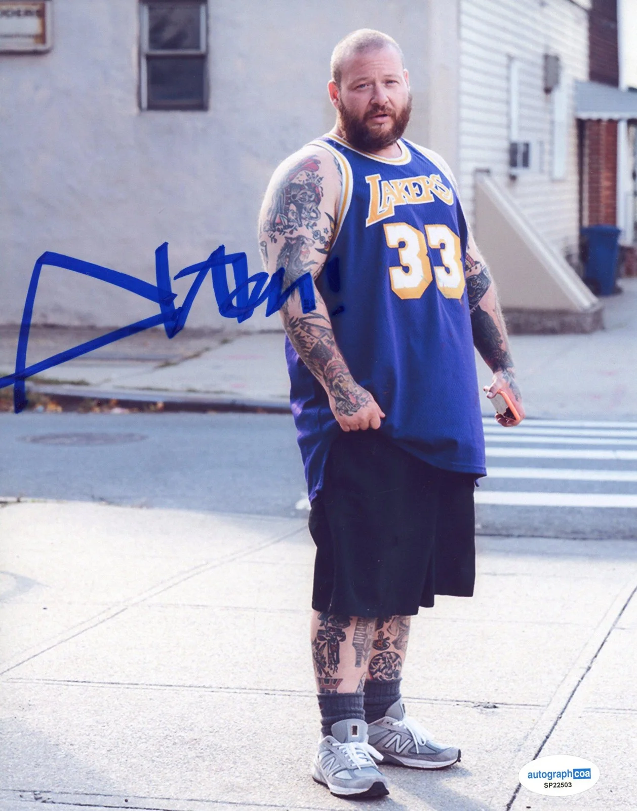Action Bronson — Action Bronson "Well Done" Rapper AUTOGRAPH Signed Autographed 8x10 Photo B ACOA