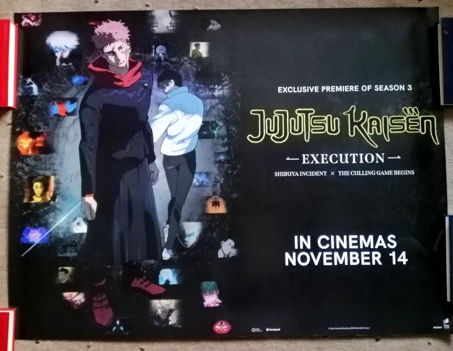 Jujutsu Kaisen: Execution original Cinema Poster ANIME, image 5