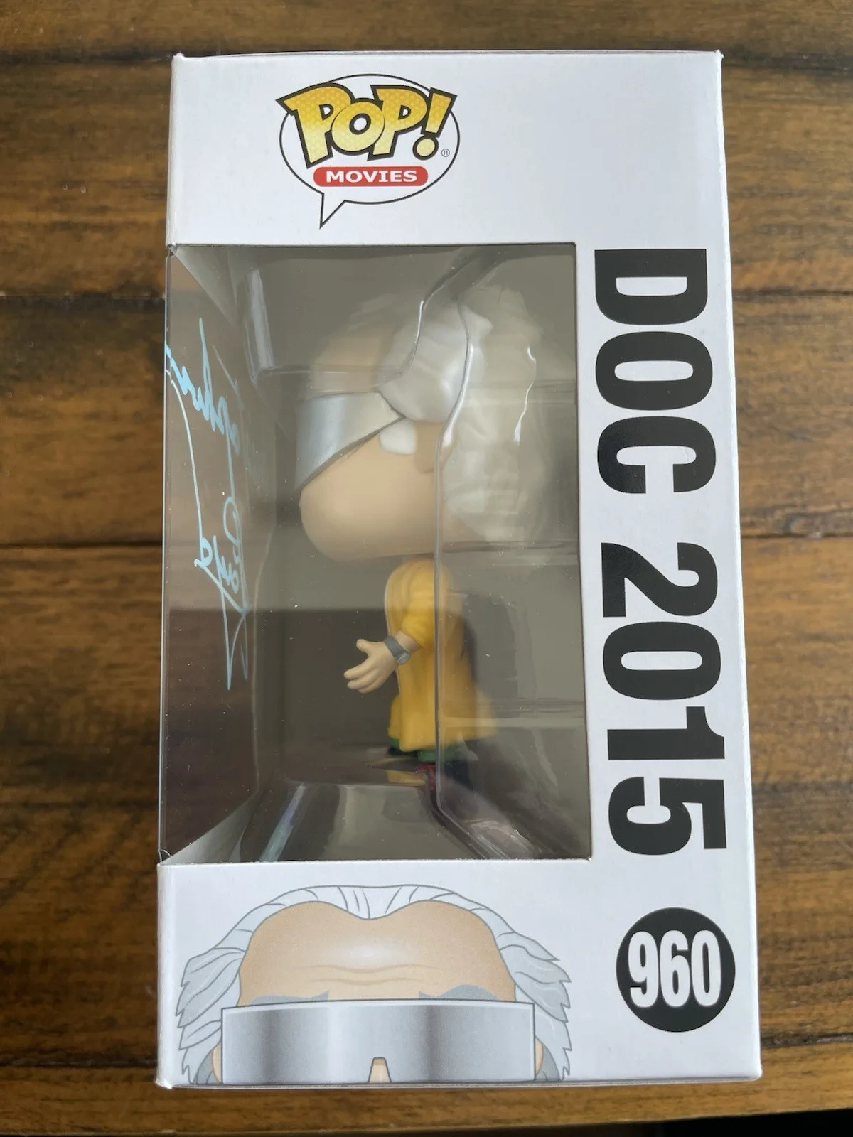 Christopher Lloyd — Christopher Lloyd Back To The Future Doc 2015 Signed Autographed Funko Pop, image 3