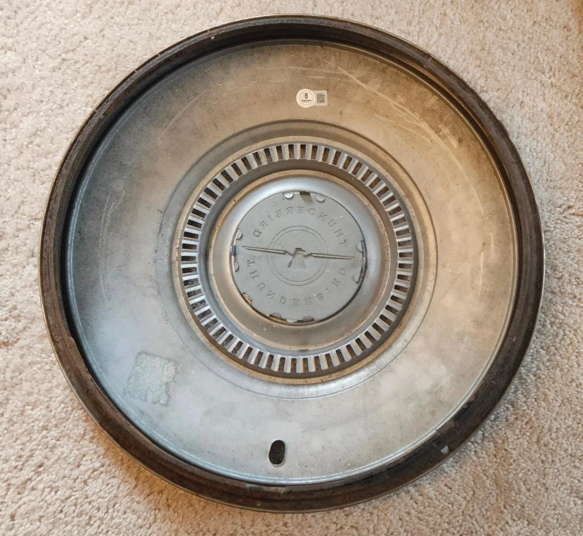Mitch Ryder Earl Elliott Jim McCarty Johnny Bee Badanjek — DETROIT WHEELS AND MITCH RYDER SIGNED HUBCAP 4 AUTOS RARE BECKETT LOA AE44921, image 4