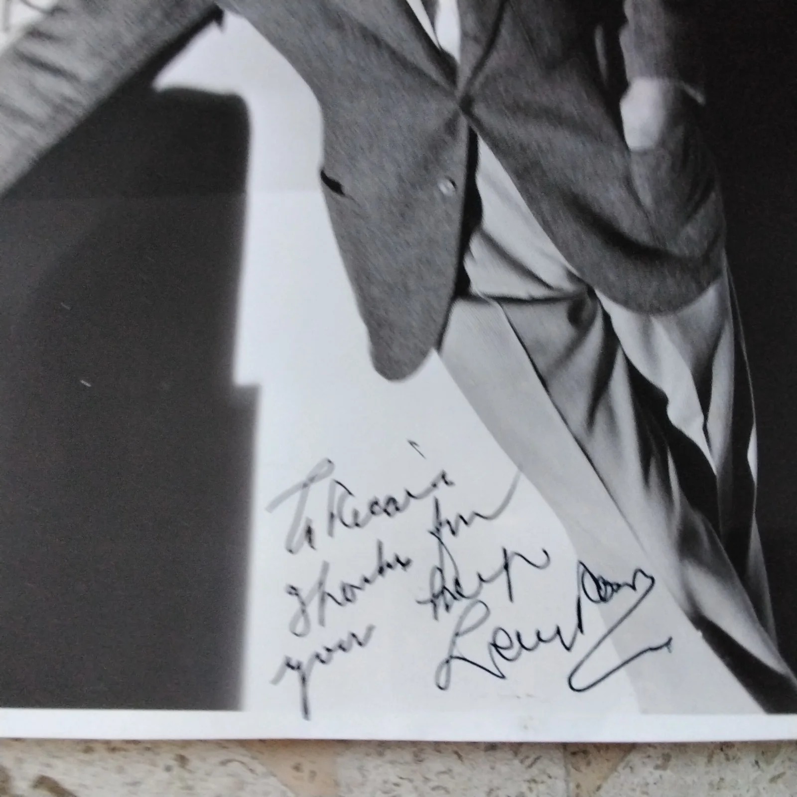 Lanny Ross SIGNED Photo 30s Radio Movie Singer Moonlight & Roses Laby Objects, изображение 3