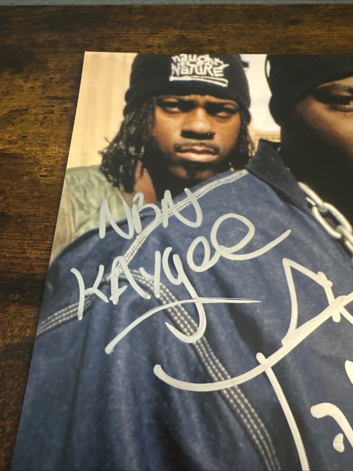 Naughty By Nature — Treach "Naughty by Nature" Signed Autographed 11x14 Photo Opp Kaygee Vin Rock, изображение 5