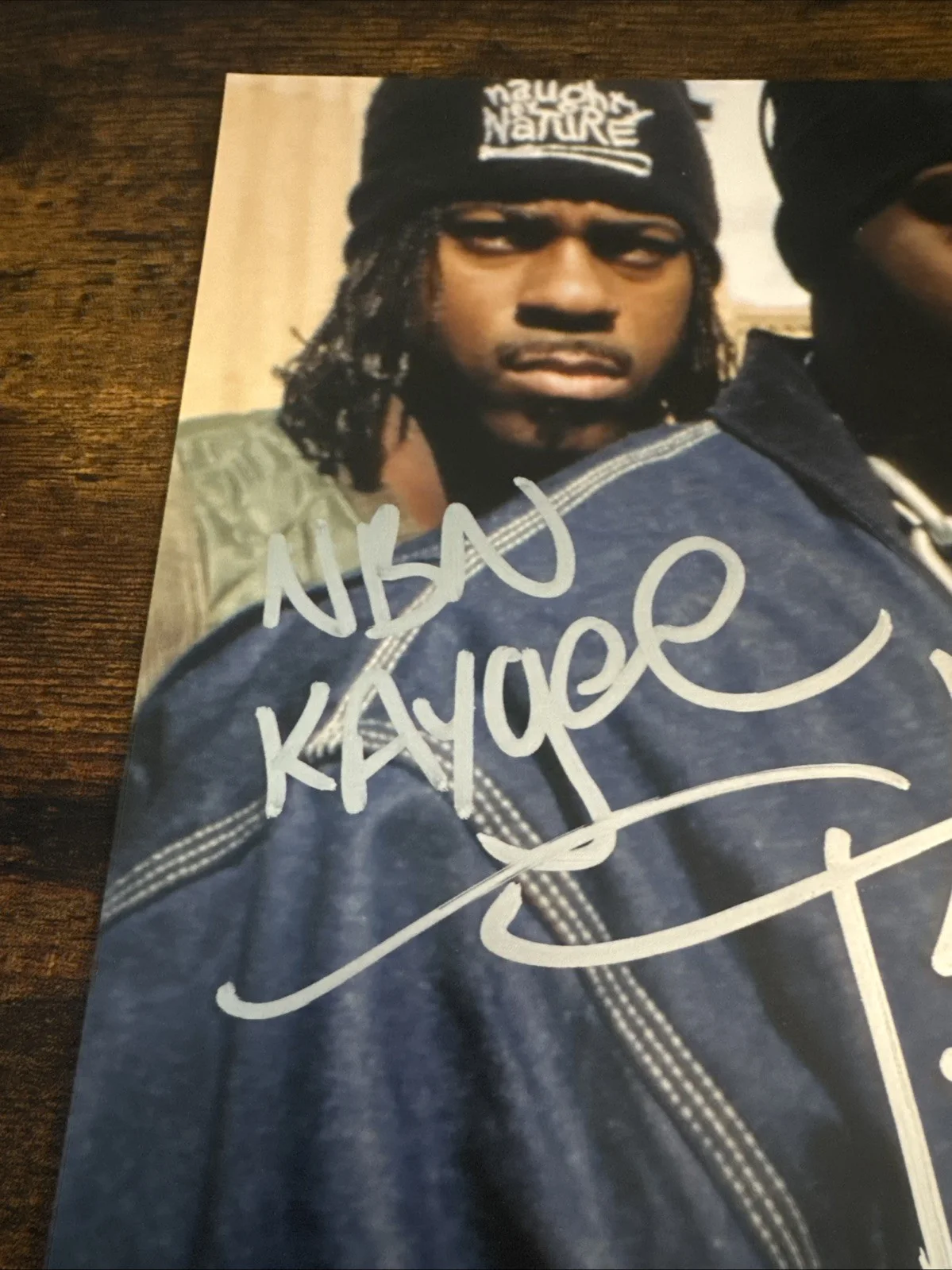 Naughty By Nature — Treach "Naughty by Nature" Signed Autographed 11x14 Photo Opp Kaygee Vin Rock, изображение 5