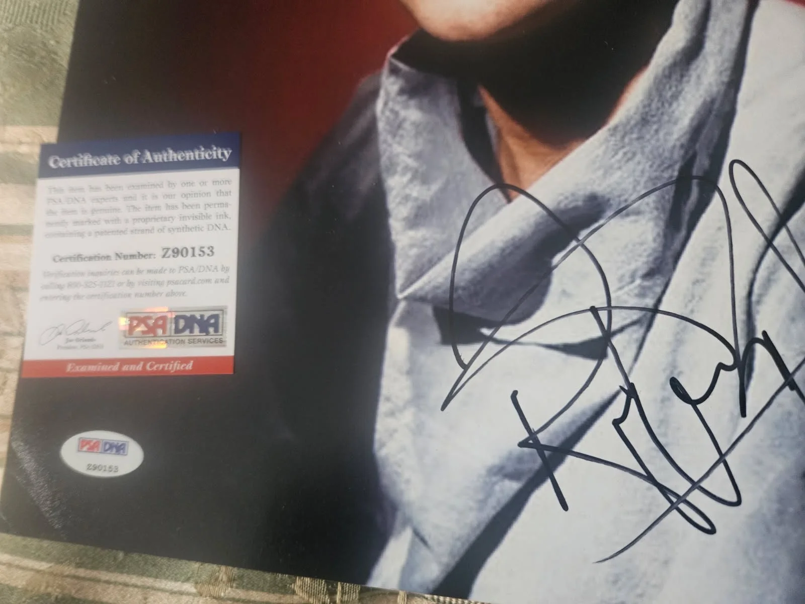QUEEN Drummer Roger taylor autographed 11x14 photo PSA DNA Certified, image 2