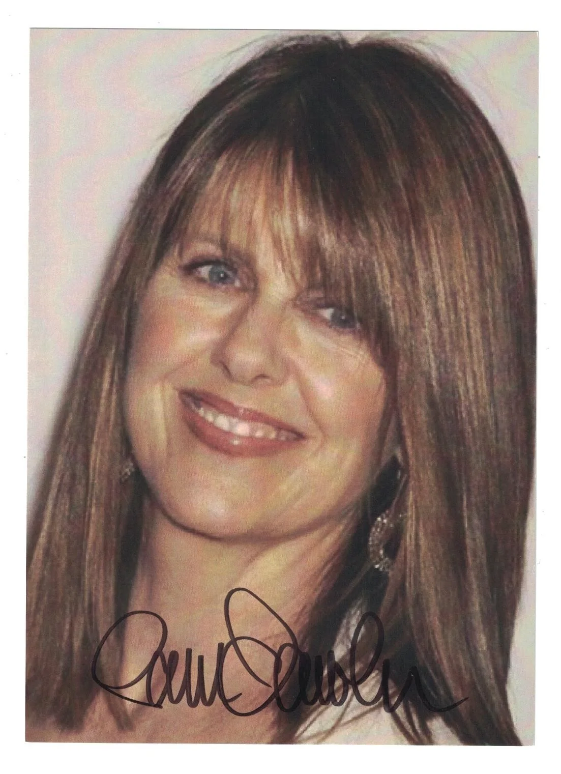 Pam Dawber — Pam Dawber Signed Autographed 5 x 7 Photo Actress Mork & Mindy