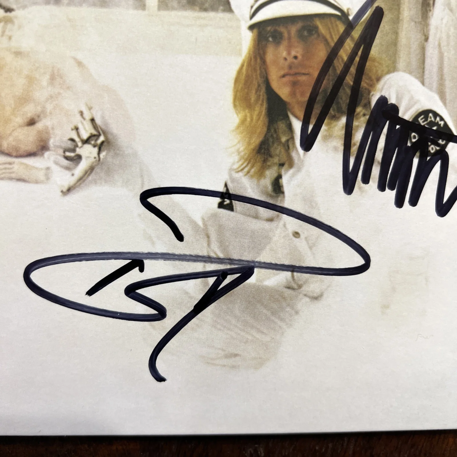 Rick Nielsen Robin Zander Signed Dream Police Vinyl Album JSA Coa Cheap Trick, изображение 4