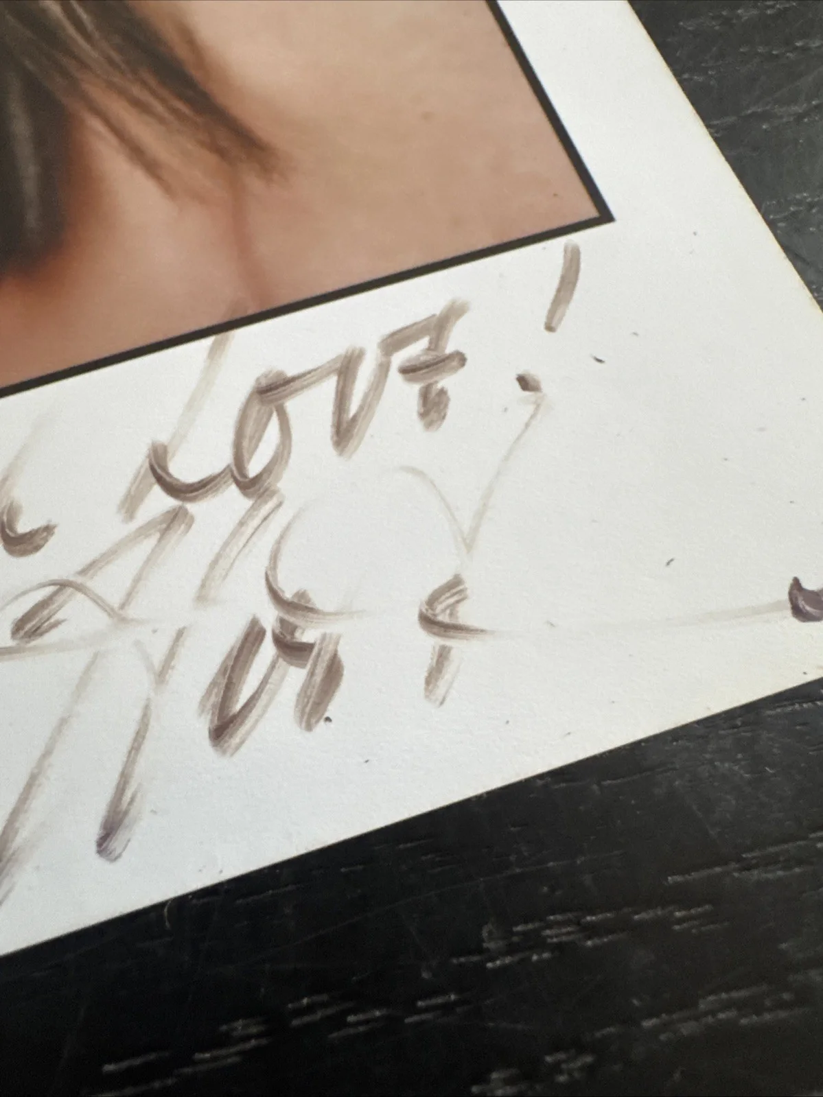 Angelica Huston — VTG HAND SIGNED ANGELICA HUSTON 8x10 TO ZIVIA HOLMS CELEB PSYCHIC, изображение 5