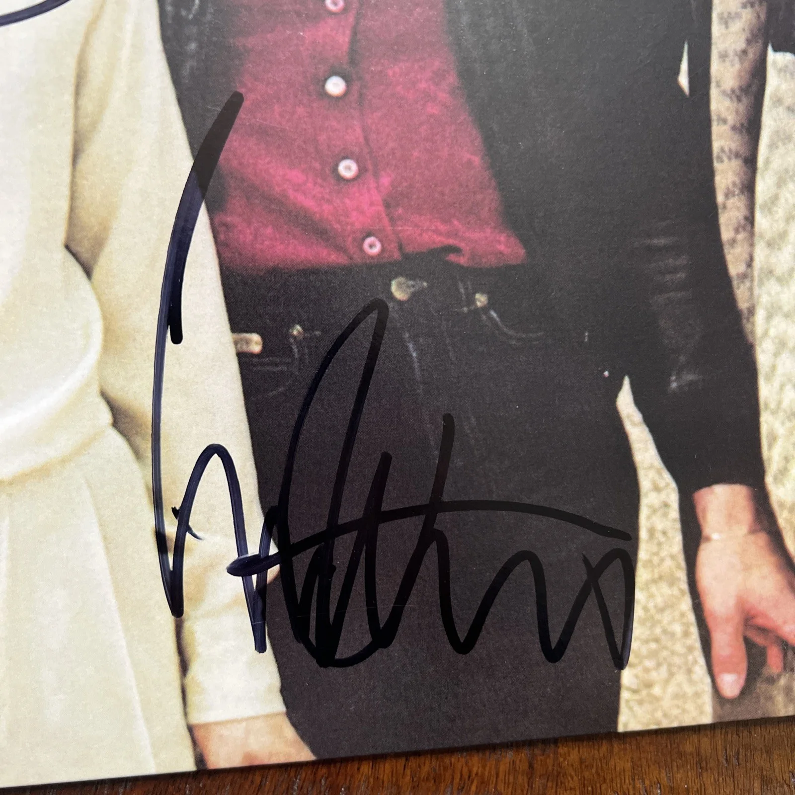 Robin Zander Tom Petersson Signed Heaven Tonight Vinyl Album JSA Coa Cheap Trick, image 3