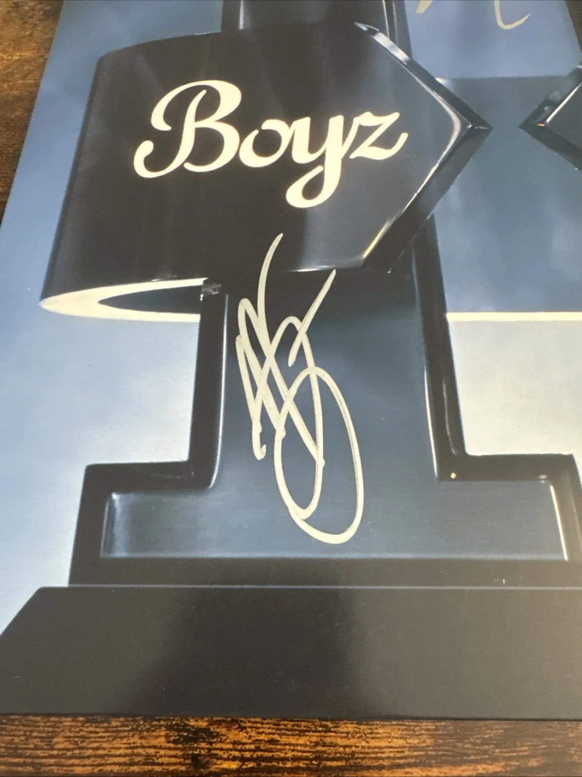 BOYZ II MEN SIGNED VINYL RECORD NATHAN & WANYA MORRIS + SHAWN STOCKMAN Bas COA, изображение 4