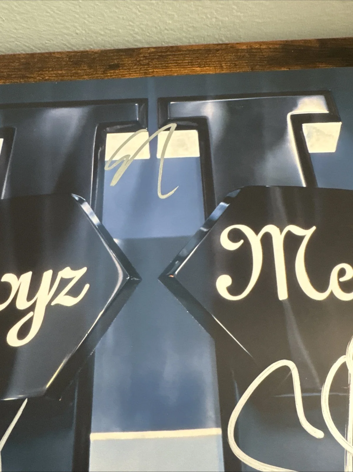 BOYZ II MEN SIGNED VINYL RECORD NATHAN & WANYA MORRIS + SHAWN STOCKMAN Bas COA, изображение 5