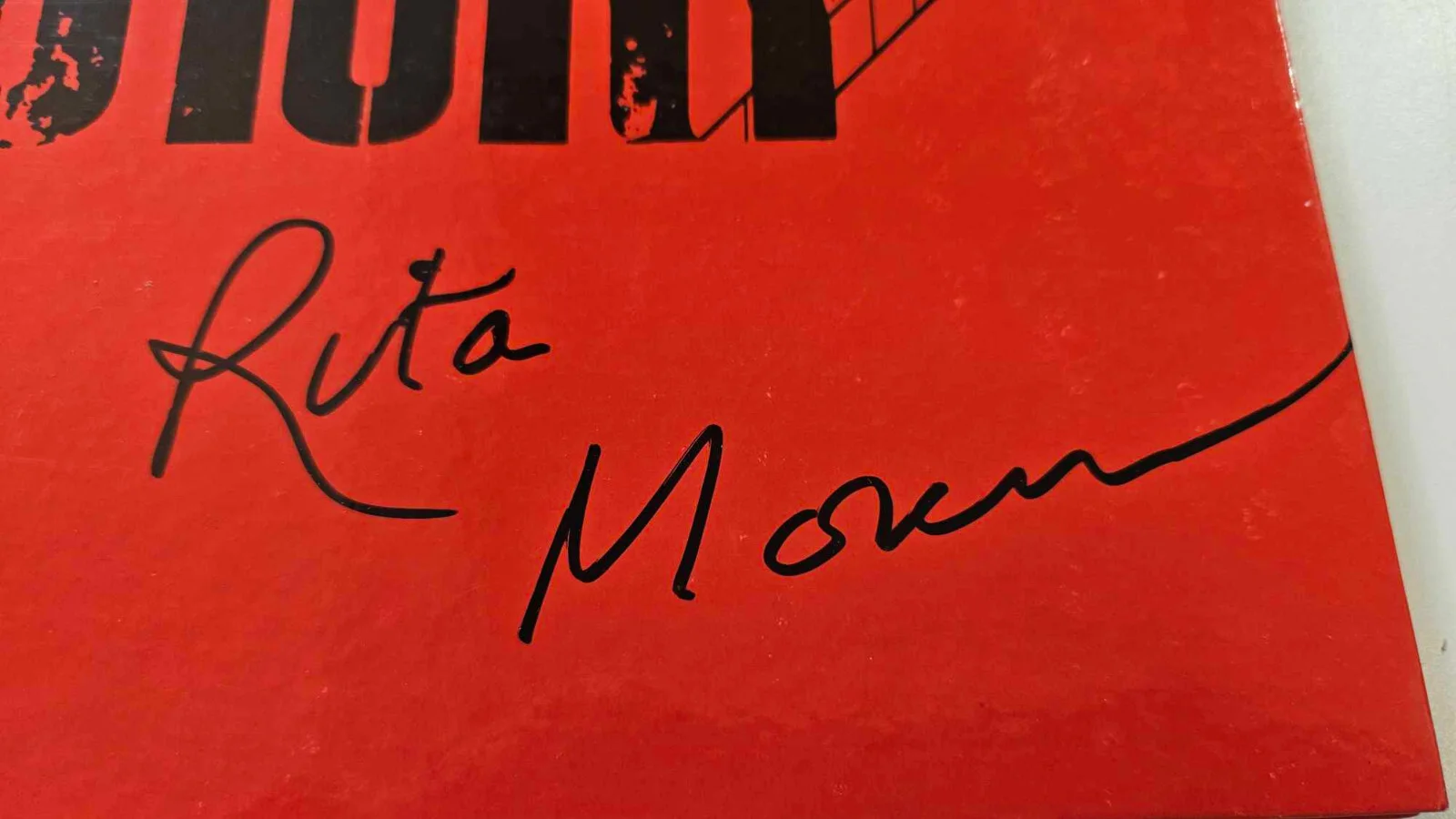 Rita Moreno — RITA MORENO SIGNED RECORD ALBUM WEST SIDE STORY AUTO BECKETT BAS BV03869, изображение 2