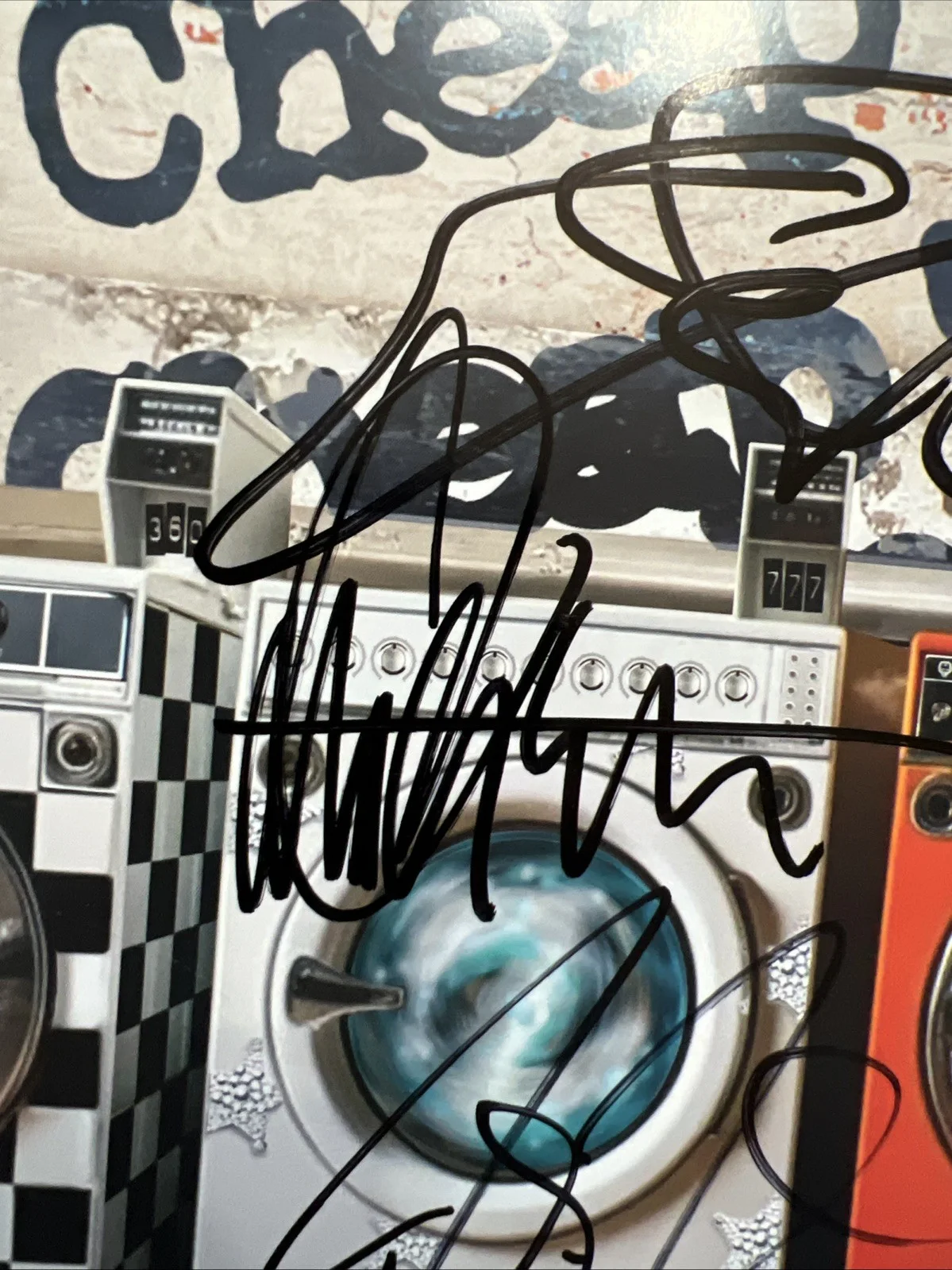 Rick Nielsen Robin Zander Signed All Washed Up Vinyl Album JSA Coa Cheap Trick, image 3