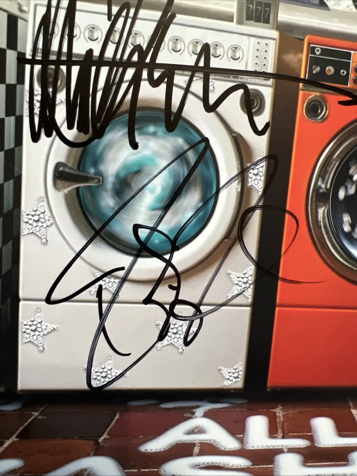 Rick Nielsen Robin Zander Signed All Washed Up Vinyl Album JSA Coa Cheap Trick, image 4
