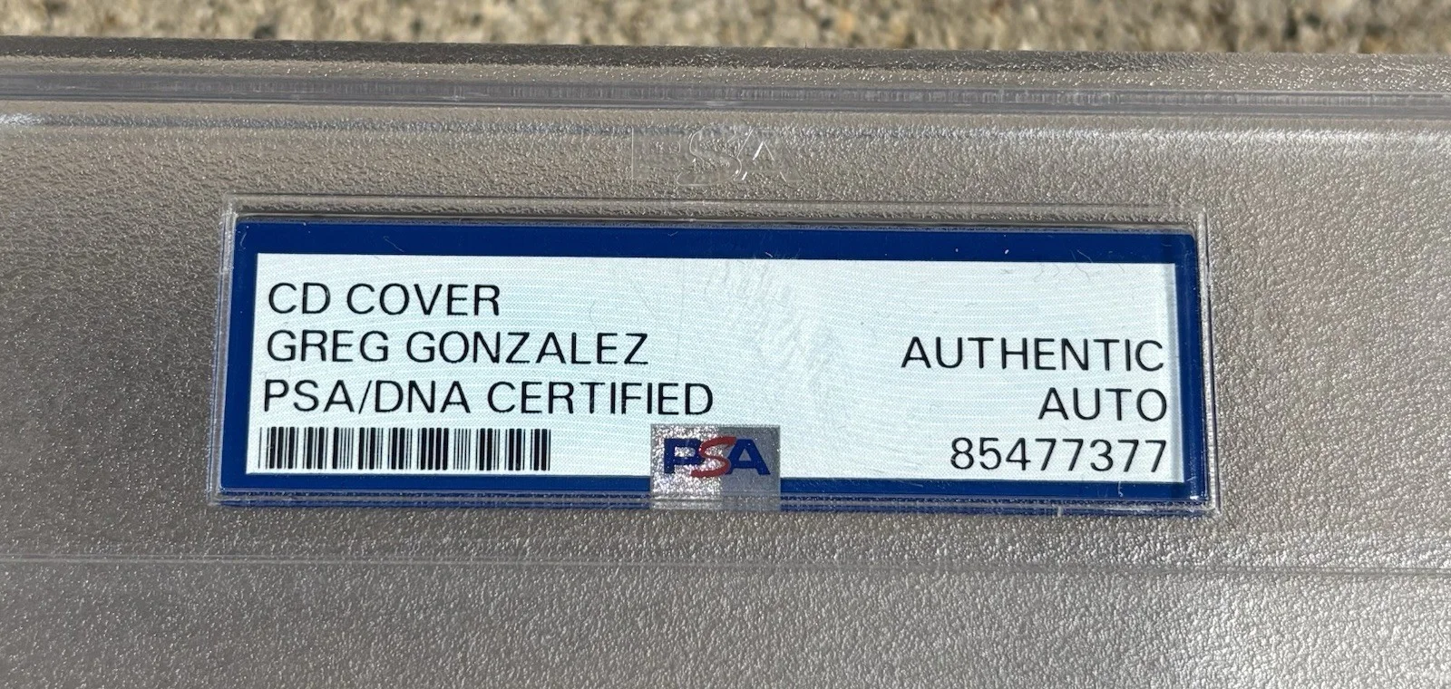 CIGARETTES AFTER SEX Greg Gonzalez SIGNED PSA/DNA Auto Slabbed CD I., image 2