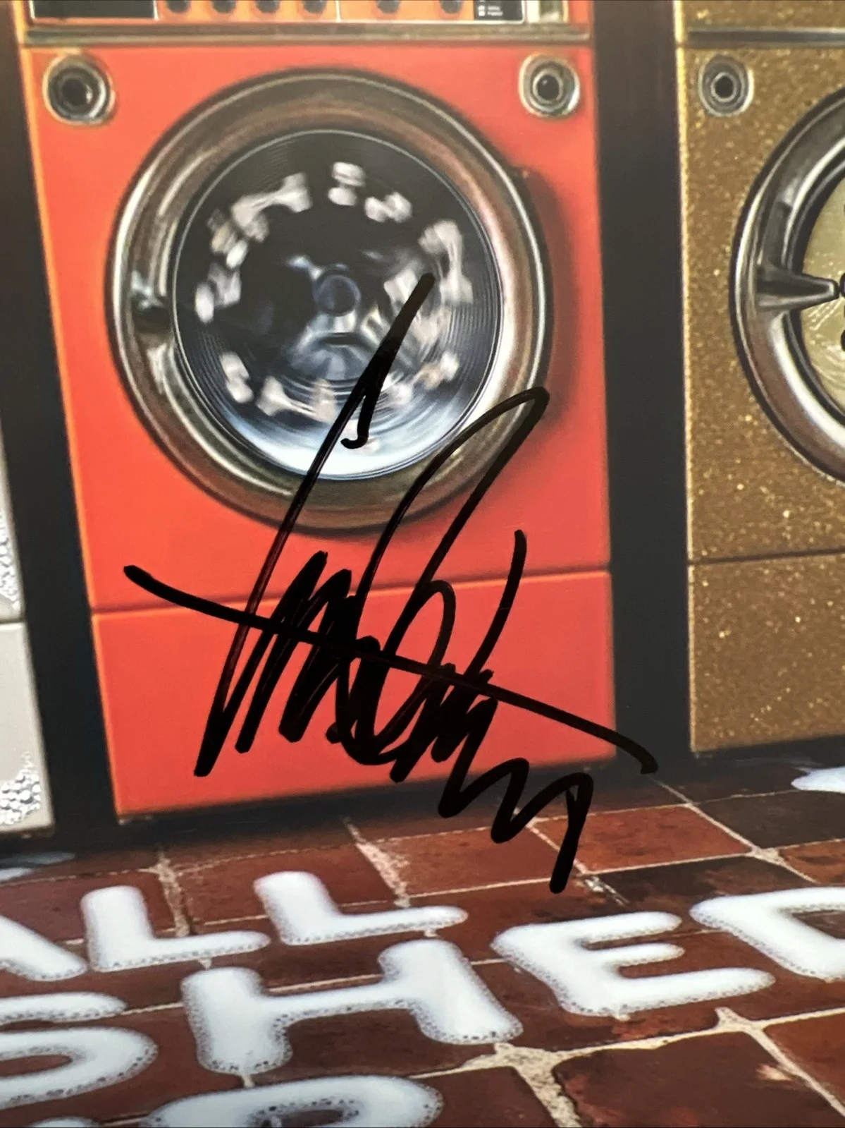 Rick Nielsen Robin Zander Signed All Washed Up Vinyl Album JSA Coa Cheap Trick, image 4