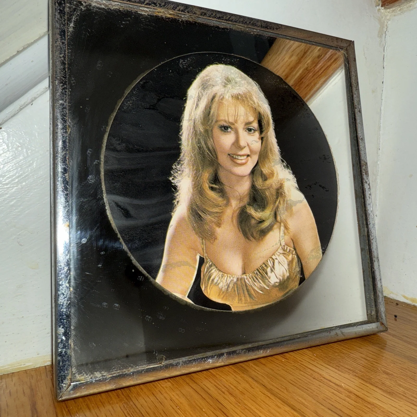 Sexy June Lockhart LOST IN SPACE Original Mirror Picture WithChrome Frame 5”x5”, изображение 3