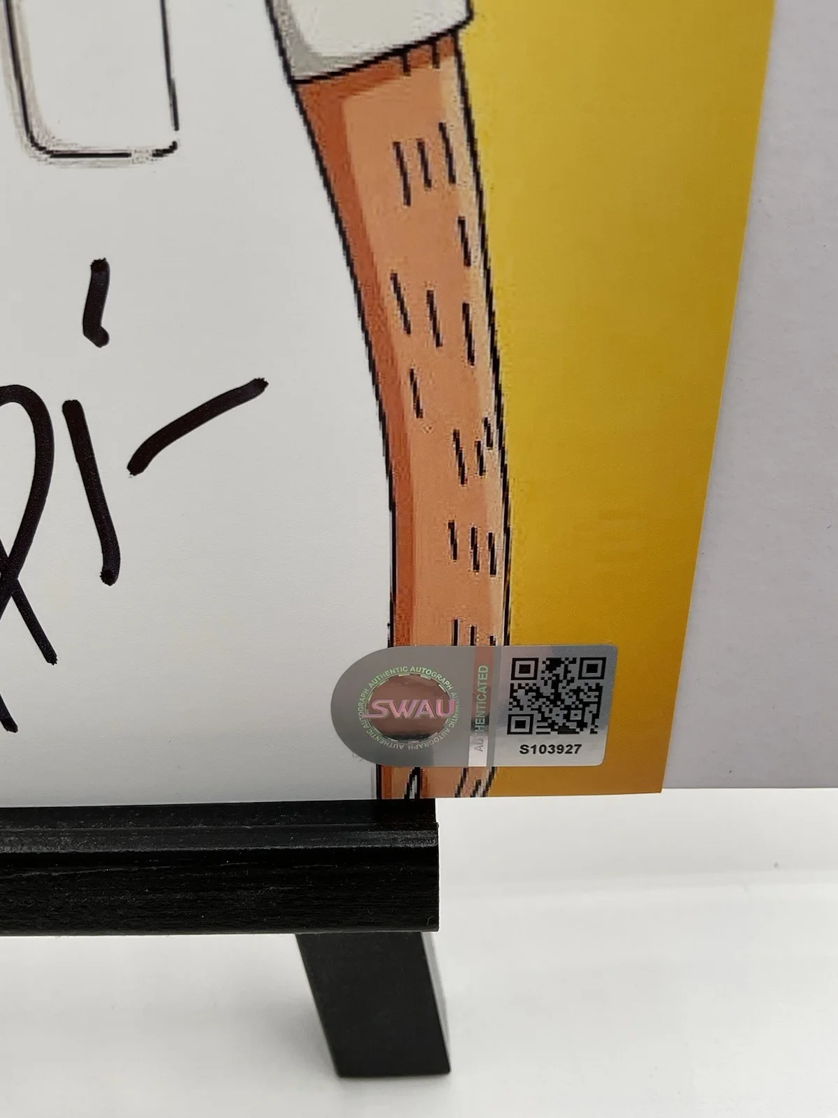 H Jon Benjamin — Bobs Burgers signed 8x10 H Jon Benjamin signed John Roberts signed SWAU auto BB, image 3