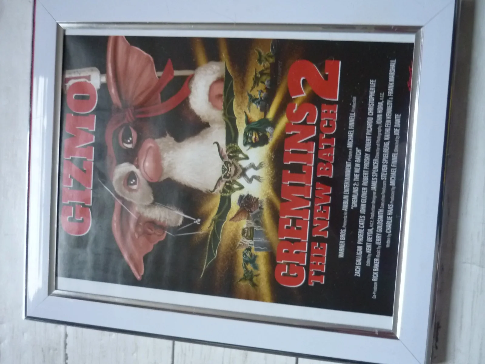 gremlins rare posters bundle 10x8inchs part 2 gizmo rambo part 1 rules jumper, image 2