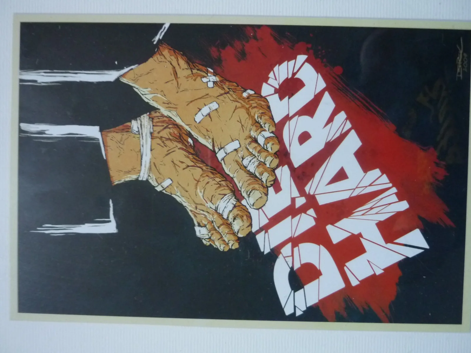 Die hard rare posters bundle 10x8inchs bloody foot a4 globe ho-ho-ho, изображение 3