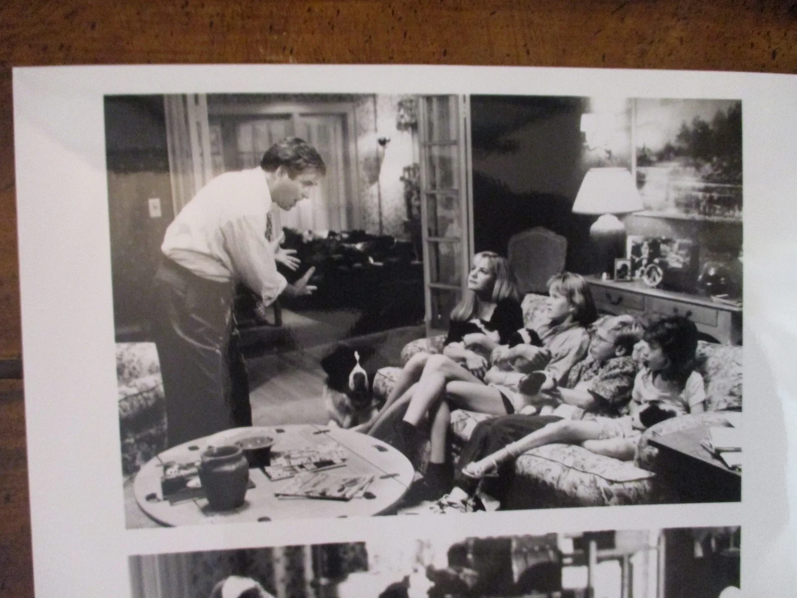 Sarah Rose Karr/Bonnie Hunt/Nicholle Tom(BEETHOVEN'S 2ND)8 x 10 1994 B & W Photo, изображение 2